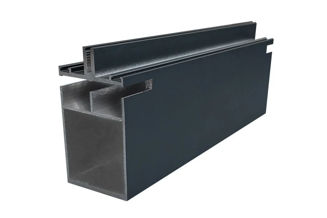 Originales Aluminium-Sparrenprofil mit innenliegender Querverstrebung